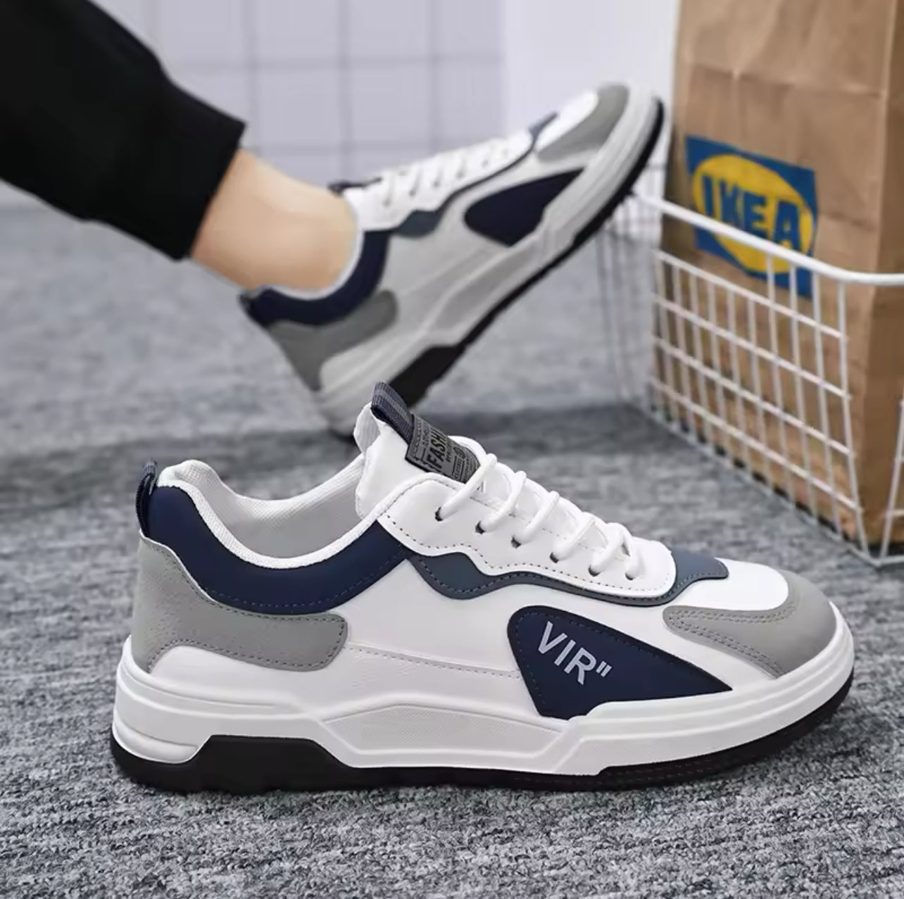 Imported White Style Inn Sneakers WS-5100